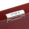 Подвесные папки А4/Foolscap (406х245 мм), до 80 листов, КОМПЛЕКТ 10 шт., красные, картон, BRAUBERG (Италия), 231796 по низкой цене оптом 