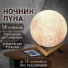 Ночник / детский светильник / LED лампа "Лунная ночь", 16 цветов, d=15 см, с пультом, DASWERK, 237952 по низкой цене оптом 