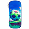 Пенал ЮНЛАНДИЯ, 1 отделение, карман, полиэстер/EVA, 22х10х5 см, Football match, 273191 по низкой цене оптом 