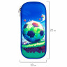 Пенал ЮНЛАНДИЯ, 1 отделение, карман, полиэстер/EVA, 22х10х5 см, Football match, 273191 по низкой цене оптом 