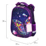 Ранец ЮНЛАНДИЯ EXTRA, с дополнительным объемом, "Colorful butterfly", 38х29х18 см, 270674 по низкой цене оптом 