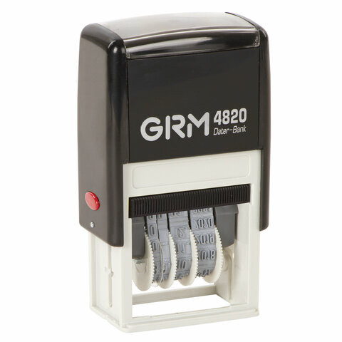 Датер-мини месяц цифрами, оттиск 22х4 мм синий, GRM 4820 BANK, 124361133 по низкой цене оптом 