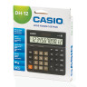 Калькулятор настольный CASIO DH-12-BK-S, КОМПАКТНЫЙ (159х151 мм), 12 разрядов, двойное питание, черный/серый, DH-12-BK-S-EP по низкой цене оптом 