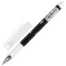 Ручка шариковая масляная с грипом BRAUBERG BLACK&WHITE "Melody", СИНЯЯ, узел 0,7 мм, линия письма 0,35 мм, 142658 по низкой цене оптом 