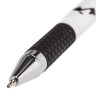 Ручка шариковая масляная с грипом BRAUBERG BLACK&WHITE "Melody", СИНЯЯ, узел 0,7 мм, линия письма 0,35 мм, 142658 по низкой цене оптом 