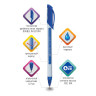 Ручка шариковая масляная BRAUBERG "Extra Glide Soft White", СИНЯЯ, узел 0,7 мм, линия письма 0,35 мм, 142927 по низкой цене оптом Краснодар, Москва, Уфа, Казань, Барнаул, Владивосток, Хабаровск, Сахалин, Красноярск, Екатеренбург, 