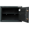 Сейф BRABIX "КМ-310", 310х430х375 мм, 20 кг, ключевой замок + полка, крепление к стене, 291166 по низкой цене оптом 
