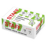 Силовые кнопки-гвоздики прозрачные STAFF "Manager", 50 шт., в картонной коробке, 227804