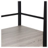 Стол на металлокаркасе BRABIX "LOFT CD-005", 1200х520х1200 мм, 3 полки, цвет дуб антик, 641222 по низкой цене оптом 