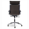 Кресло офисное BRABIX PREMIUM "Kayman EX-532", экокожа, хром, темно-коричневое, 532545