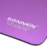 Коврик для мыши SONNEN "PURPLE", резина + ткань, 220х180х3 мм, 513307 по низкой цене оптом Краснодар, Москва, Уфа, Казань, Барнаул, Владивосток, Хабаровск, Сахалин, Красноярск, Екатеренбург, 