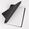 Тетрадь А5 (148x218 мм), BRAUBERG "Office PRO", гибкая, под кожу, гребень, 80 л., черная, 111046 по низкой цене оптом 