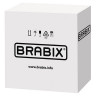 Кресло офисное BRABIX "Praktik EX-279", ткань JP/кожзам, черное, 532019 по низкой цене оптом 
