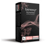 Перчатки одноразовые виниловые BENOVY 50 пар (100 шт.), размер L (большой), прозрачные, - по низкой цене оптом 