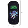 Пенал ЮНЛАНДИЯ, 1 отделение, карман, полиэстер/EVA, 22х10х5 см, Outer space, 273192 по низкой цене оптом 