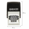 Датер-мини месяц буквами, оттиск 22х4 мм синий, GRM 4820, 124361131 по низкой цене оптом 