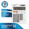 Калькулятор настольный BRAUBERG ULTRA-08-WT, КОМПАКТНЫЙ (154x115 мм), 8 разрядов, двойное питание, БЕЛЫЙ, 250512 по низкой цене оптом 