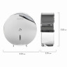 Диспенсер для туалетной бумаги LAIMA PROFESSIONAL INOX, (Система T1) БОЛЬШОЙ, нержавеющая сталь, зеркальный, 605701 по низкой цене оптом Краснодар, Москва, Уфа, Казань, Барнаул, Владивосток, Хабаровск, Сахалин, Красноярск, Екатеренбург, 