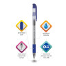 Ручка шариковая масляная с грипом BRAUBERG "Max-Oil", СИНЯЯ, игольчатый узел 0,7 мм, линия письма 0,35 мм, 141701 по низкой цене оптом Краснодар, Москва, Уфа, Казань, Барнаул, Владивосток, Хабаровск, Сахалин, Красноярск, Екатеренбург, 