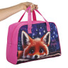 Сумка для внешкольных занятий BRAUBERG с ручками, 35x25x15 см, Cute fox, 272379 по низкой цене оптом 