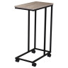 Стол журнальный на металлокаркасе BRABIX LOFT CT-001, 450х250х680 мм, цвет дуб антик, 641860 по низкой цене оптом 