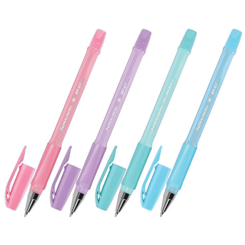 Ручка шариковая BRAUBERG "BP-GT PASTEL", СИНЯЯ, корпус ассорти, пишущий узел 0,7мм, линия письма 0,35 мм, 144503 по низкой цене оптом Ручка шариковая BRAUBERG "BP-GT PASTEL", СИНЯЯ, корпус ассорти, пишущий узел 0,7мм, линия письма 0,35 мм, 144503 по низкой цене оптом