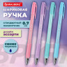 Ручка шариковая BRAUBERG "BP-GT PASTEL", СИНЯЯ, корпус ассорти, пишущий узел 0,7мм, линия письма 0,35 мм, 144503 по низкой цене оптом Ручка шариковая BRAUBERG "BP-GT PASTEL", СИНЯЯ, корпус ассорти, пишущий узел 0,7мм, линия письма 0,35 мм, 144503 по низкой цене оптом