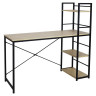 Стол на металлокаркасе BRABIX "LOFT CD-005",1200х520х1200 мм, 3 полки, цвет дуб натуральный, 641223 по низкой цене оптом 