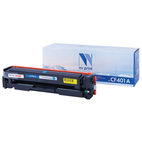 Картридж лазерный NV PRINT (NV-CF401A) для HP M252dw/M252n/M274n/M277dw/M277n7, голубой, ресурс 1400 страниц по низкой цене оптом 