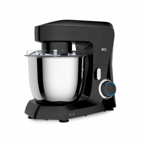 Миксер планетарный BQ (БИ-КЬЮ) MX342, 1600Вт, 10 скоростей, 3 насадки, металлическая чаша 4,5л, черный, 86195975 по низкой цене оптом 