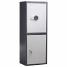 Шкаф металлический для документов AIKO "SL-125/2ТEL" ГРАФИТ, 1252х460х340 мм, 31 кг, S10799132902
