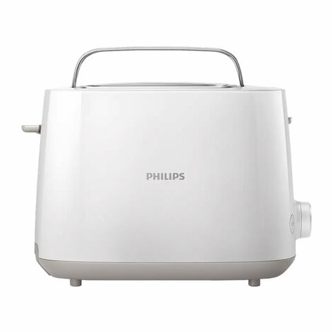 Тостер PHILIPS HD2581/00, 830 Вт, 2 тоста, 8 режимов, пластик, белый по низкой цене оптом 