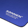 Коврик для мыши SONNEN "BLUE", резина + ткань, 220х180х3 мм, 513308 по низкой цене оптом Краснодар, Москва, Уфа, Казань, Барнаул, Владивосток, Хабаровск, Сахалин, Красноярск, Екатеренбург, 