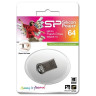 Флеш-диск 64 GB, SILICON POWER Touch T01, USB 2.0, металлический корпус, черный, SP64GBUF2T01V3K по низкой цене оптом Краснодар, Москва, Уфа, Казань, Барнаул, Владивосток, Хабаровск, Сахалин, Красноярск, Екатеренбург, 