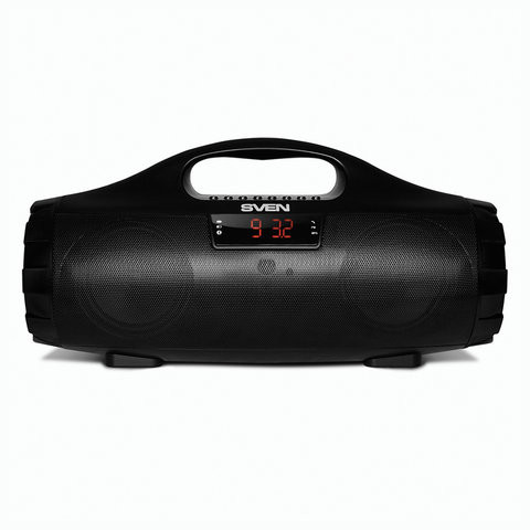 Колонка портативная SVEN PS-460, 2.0, 18 Вт, Bluetooth, FM-тюнер, USB, microUSB, черная, SV-015237 по низкой цене оптом 