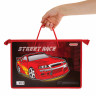Папка на молнии с ручками ПИФАГОР А4, 1 отделение, пластик, молния сверху, "STREET RACE", 229112 по низкой цене оптом 