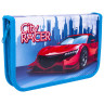 Пенал ПИФАГОР, 1 отделение, ламинированный картон, 19х11 см, "CITY RACER", 229146 по низкой цене оптом 