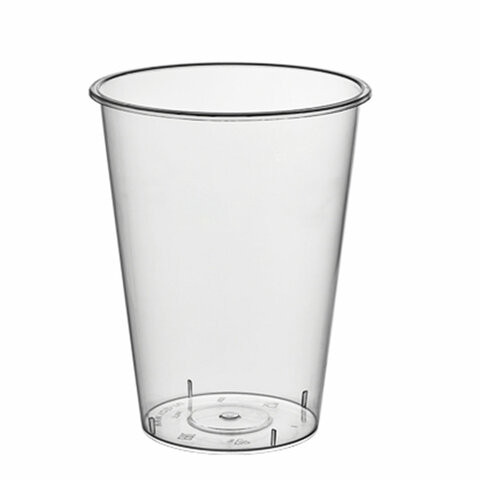 Стакан одноразовый 375мл пластиковый прозрачный Bubble Cup, СВЕРХПЛОТНЫЙ, ВЗЛП, ШК621, 1020ГП по низкой цене оптом 