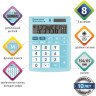 Калькулятор настольный BRAUBERG ULTRA PASTEL-08-LB, КОМПАКТНЫЙ (154x115 мм), 8 разрядов, двойное питание, ГОЛУБОЙ, 250513 по низкой цене оптом 