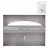 Диспенсер для покрытий на унитаз LAIMA PROFESSIONAL INOX, (V1) 1/2, нержавеющая сталь, матовый, 605702 по низкой цене оптом 