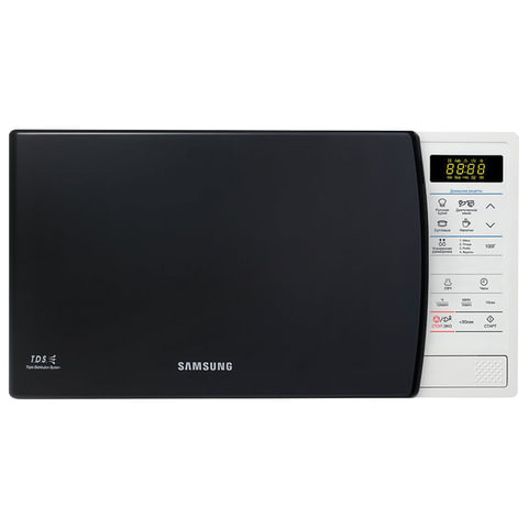 Микроволновая печь SAMSUNG ME83KRW-1/BW, объем 23 л, мощность 800 Вт, электронное управление, белая по низкой цене оптом 