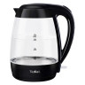 Чайник TEFAL KO450832, 1,7 л, 2400 Вт, закрытый нагревательный элемент, стекло, черный по низкой цене оптом Краснодар, Москва, Уфа, Казань, Барнаул, Владивосток, Хабаровск, Сахалин, Красноярск, Екатеренбург, 
