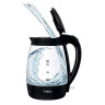 Чайник TEFAL KO450832, 1,7 л, 2400 Вт, закрытый нагревательный элемент, стекло, черный по низкой цене оптом Краснодар, Москва, Уфа, Казань, Барнаул, Владивосток, Хабаровск, Сахалин, Красноярск, Екатеренбург, 