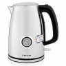Чайник с термометром BRAYER BR1022, 1,8 л, 2200 Вт, закрытый нагревательный элемент, сталь по низкой цене оптом Краснодар, Москва, Уфа, Казань, Барнаул, Владивосток, Хабаровск, Сахалин, Красноярск, Екатеренбург, 