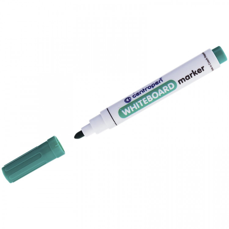 Маркер стираемый для белой доски ЗЕЛЕНЫЙ, CENTROPEN "Dry-Wipe", 2,5 мм, 8559, 5 8559 0110 по низкой цене оптом Краснодар, Москва, Уфа, Казань, Барнаул, Владивосток, Хабаровск, Сахалин, Красноярск, Екатеренбург, 
