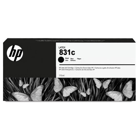 Картридж струйный для плоттера HP (CZ694A) Latex 310/330/360/370, №831c, черный, 775 мл, оригинальный по низкой цене оптом 