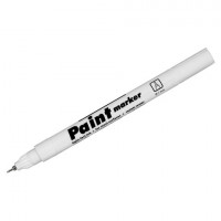 Маркер-краска лаковый (paint marker) БЕЛЫЙ CENTROPEN, игольчатый наконечник, 0,7 мм, 9211, 5 9211 9900