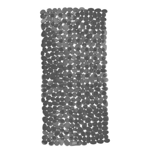 Коврик для ванны противоскользящий 70х36см, "Галька", темно-серый, ПВХ, присоски, PRIMILA,700379 по низкой цене оптом Коврик для ванны противоскользящий 70х36см, "Галька", темно-серый, ПВХ, присоски, PRIMILA,700379 по низкой цене оптом