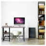 Стол на металлокаркасе BRABIX "LOFT CD-006", 1200х500х730 мм, 2 полки, цвет морёный дуб, 641224 по низкой цене оптом 