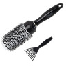 Расческа для волос термобрашинг 24,5х6х4,5 см, круглая + щетка для чистки В ПОДАРОК, MONTE VITA (МОНТЕ ВИТА), 457433 по низкой цене оптом Расческа для волос термобрашинг 24,5х6х4,5 см, круглая + щетка для чистки В ПОДАРОК, MONTE VITA (МОНТЕ ВИТА), 457433 по низкой цене оптом
